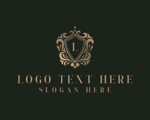 Elegant Royal Shield logo