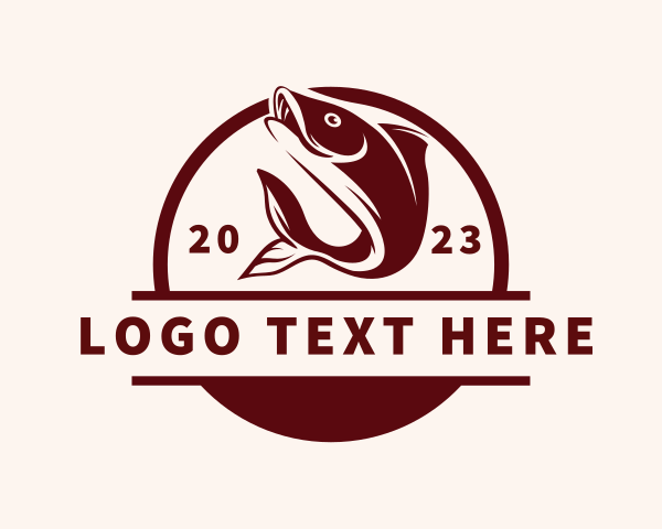 Seafood Market Fish logo