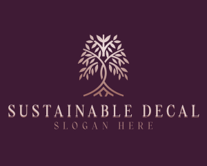 Sustainable Arborist Tree logo design