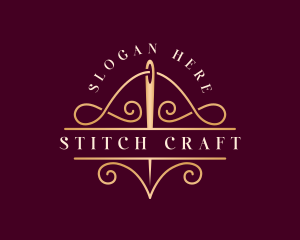 Needle Sewing Alteration logo design