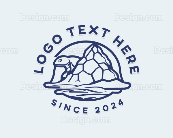 Tortoise Turtle Mountain Logo