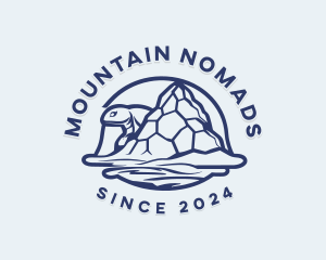 Tortoise Turtle Mountain logo design