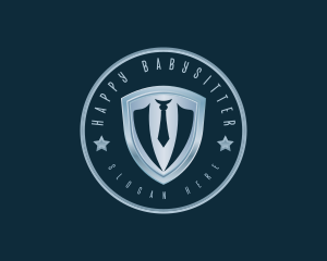 Businessman Suit Tie Logo