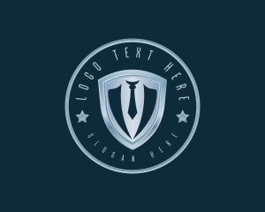 Businessman Suit Tie Logo