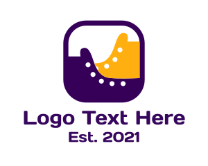 Footwear - Footwear Shoes Icon logo design