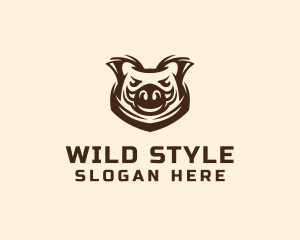 Wild Hog Boar  logo design