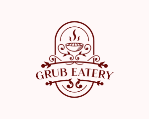 Grill BBQ Restaurant logo design