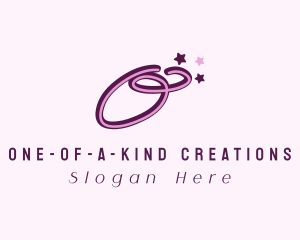 Star Letter O logo design