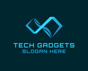 Infinity Tech Gadget logo design