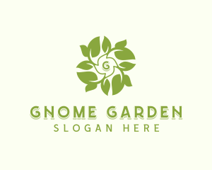 Leaf Herbal Gardening logo design