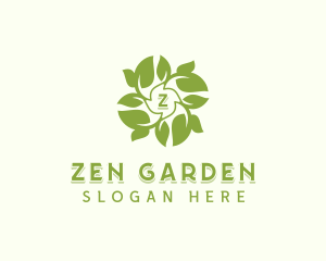 Leaf Herbal Gardening logo design