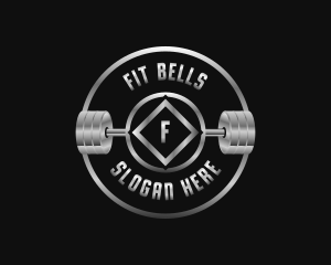 Barbell Fitness Physique logo design