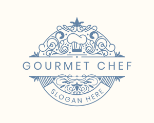 Chef Hat Emblem logo design