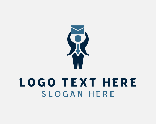 Salesman logo example 2