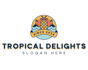 Pineapple Island Paradise logo