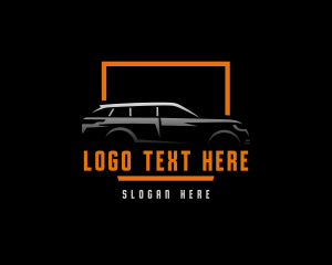 SUV Vehicle Car Care Logo