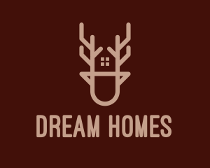 Deer House Property  logo