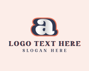 Creative Business Letter A  logo