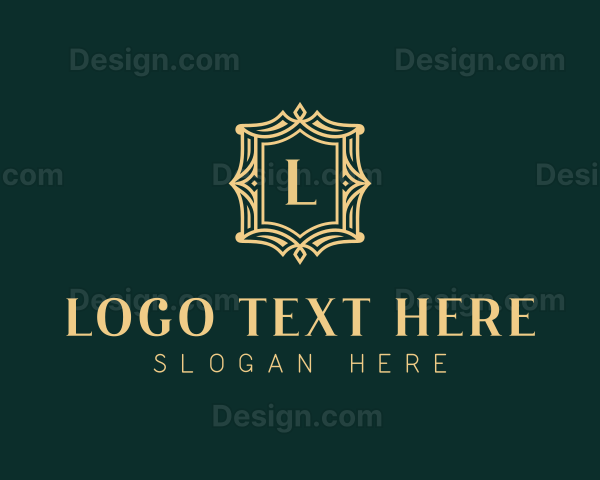 Luxury Regal Shield Logo