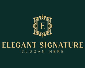 Luxury Regal Shield logo design