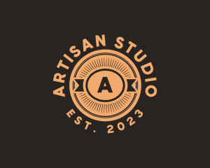 Retro Banner Studio logo design