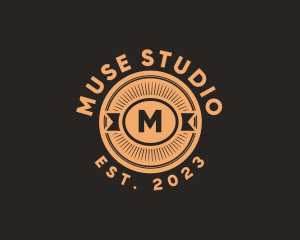 Retro Banner Studio logo design