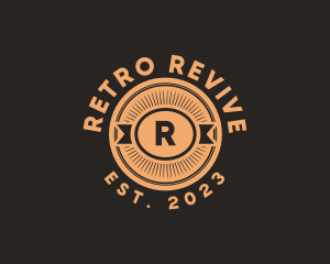 Retro Banner Studio logo design