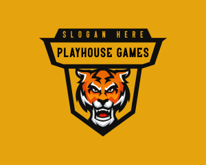 Gaming Tiger Streamer logo design