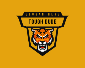 Gaming Tiger Streamer logo design