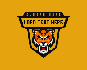 Tiger - Gaming Tiger Streamer logo design