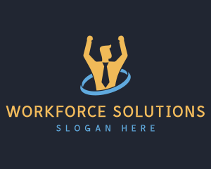 Business Human Resources logo design