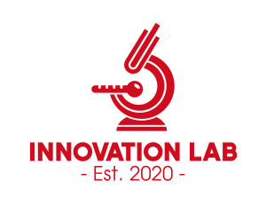 Red Microscope Laboratory logo