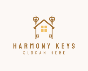 House Property Key logo design