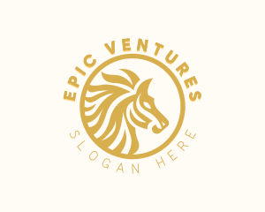 Legal Advisory Horse  logo design