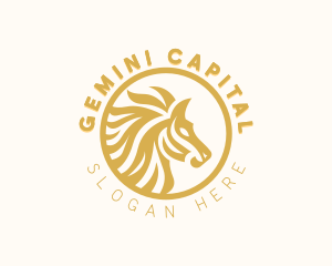 Legal Advisory Horse  logo design