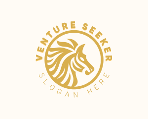 Legal Advisory Horse  logo design