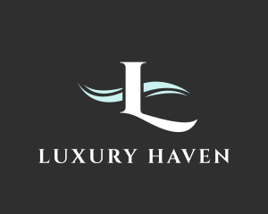 Luxury Wave Business logo design