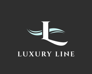 Luxury Wave Business logo design