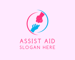 Helping Hand Organization logo design