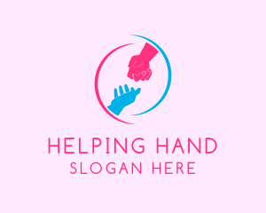 Helping Hand Organization logo design