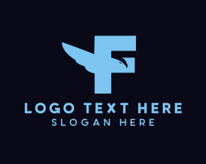 Falcon Letter F logo