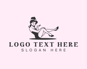 Model Woman Pinup logo