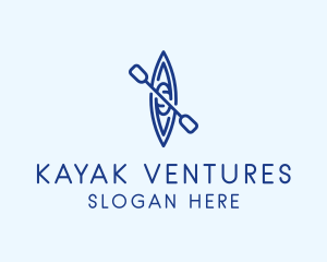 Canoe Kayak Boat logo