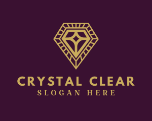 Gold Diamond Jewelry logo design