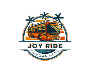 Bus Travel Tour Transportation logo