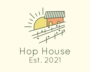 Sun Farm House  logo design