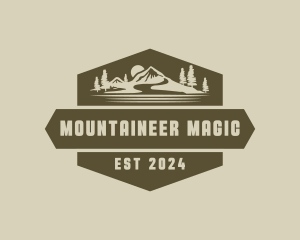 Nature Mountain Travel  logo design