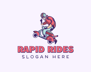 Moped Scooter Guy logo