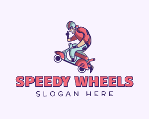 Moped Scooter Guy logo