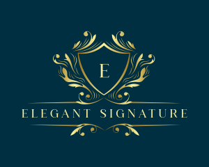 Elegant Luxury Royal Crest logo design